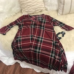 Plaid dress